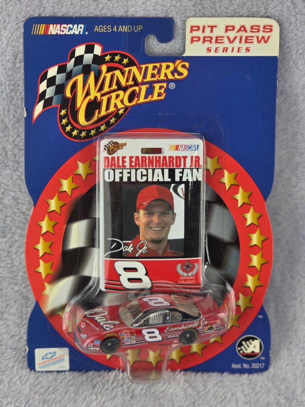 Nascar Winner Circle 2002 Dale Earnhardt Jr 8 Pit Pass Preview Official Fan Card
